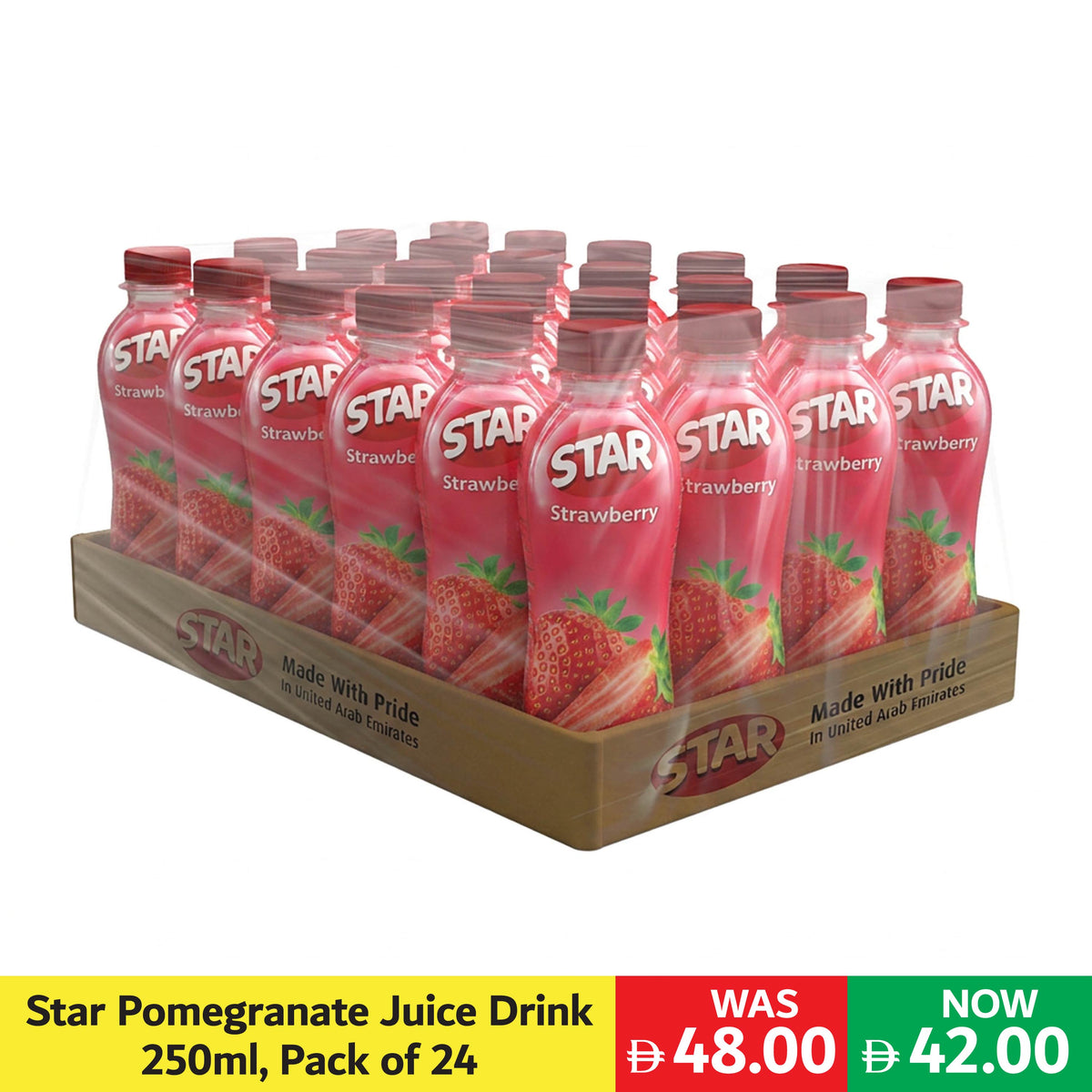 Star Pomegranate Juice Drink 250ml, Pack of 24