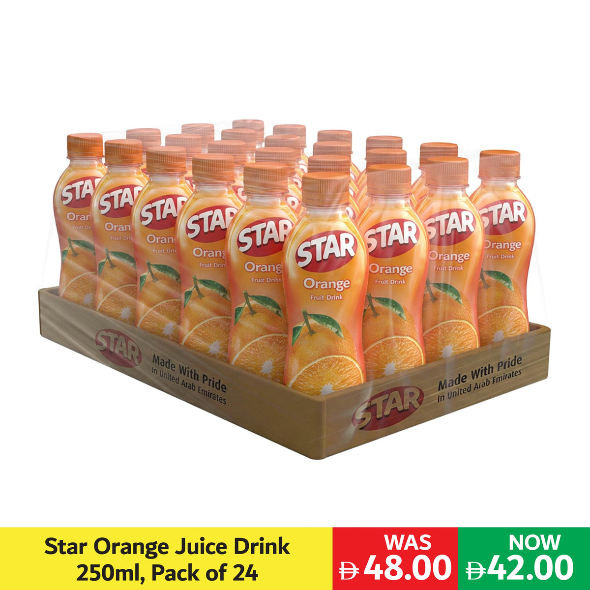 Star Orange Juice Drink 250ml, Pack of 24