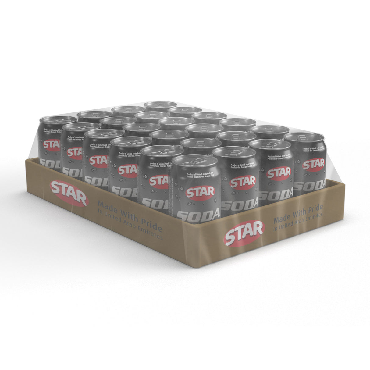 Star Soda Carbonated Soft Drink 300ml, Pack of 24