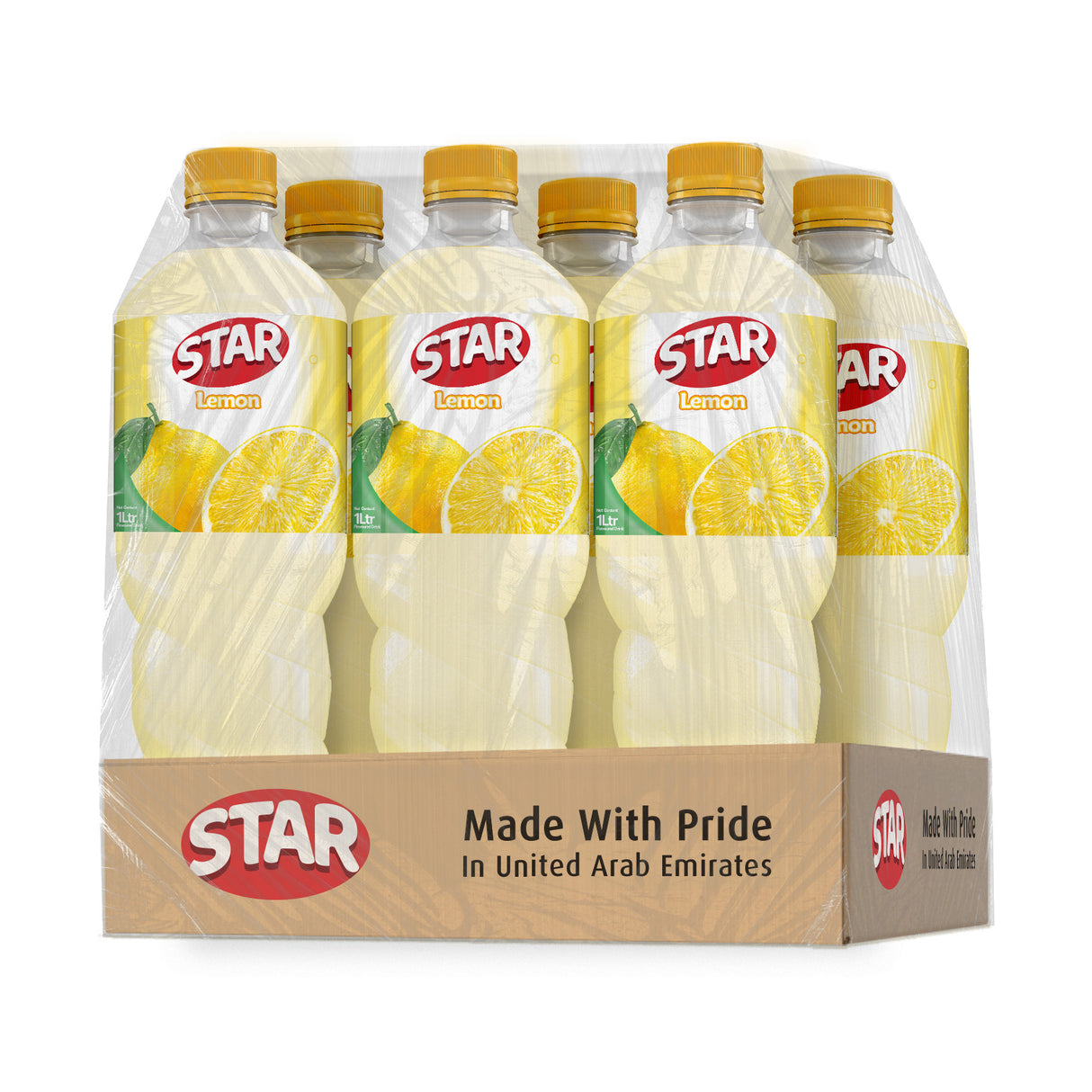 Star lemon Juice Drink 1L, Pack of 6