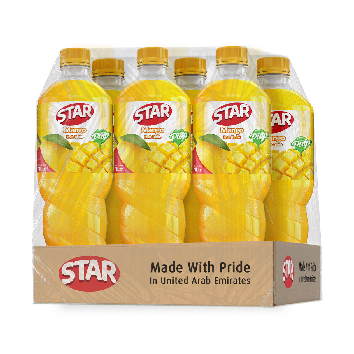 Star Mango Juice Drink 1L, Pack of 6