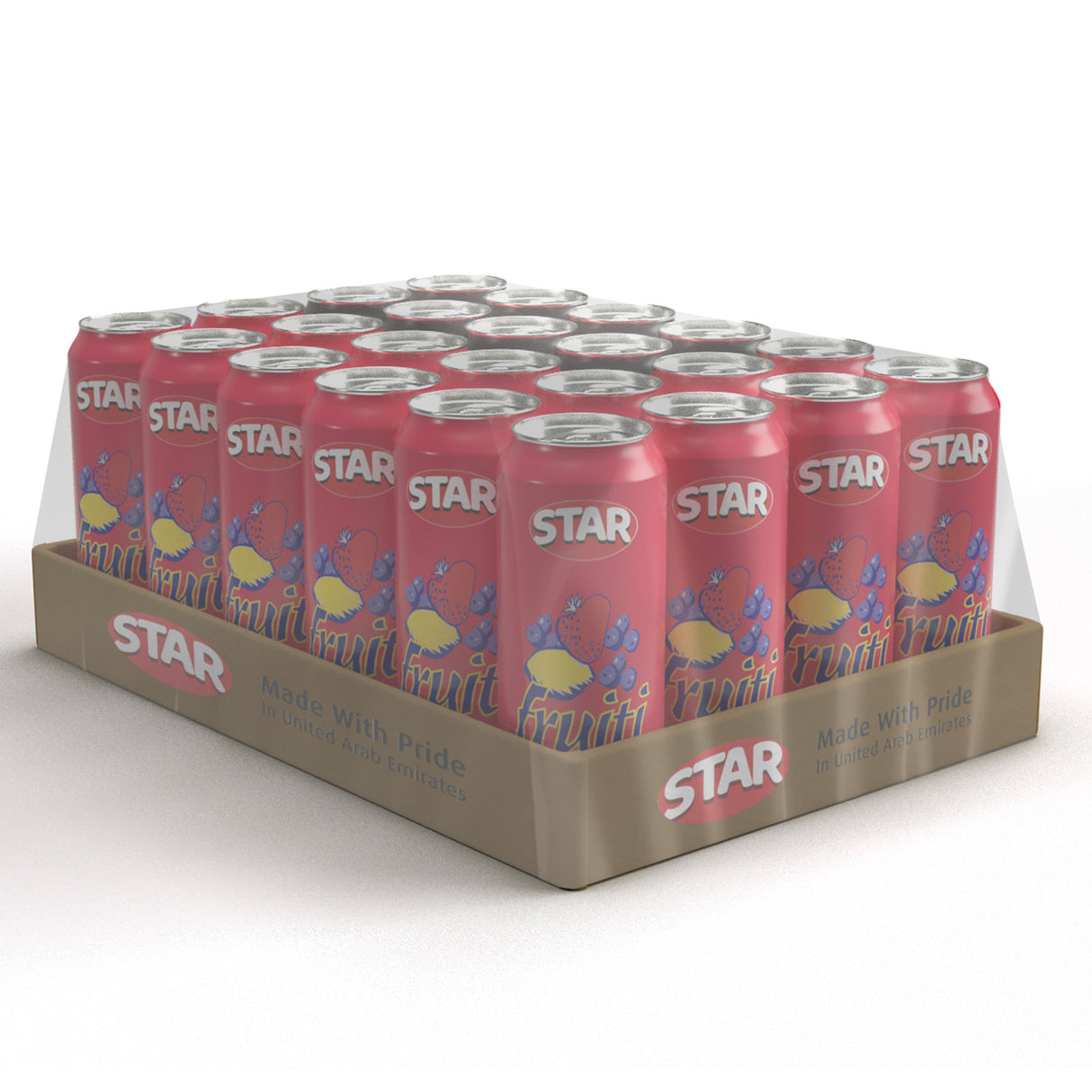 Star Fruiti Carbonated Soft Drink 300ml, Pack of 24