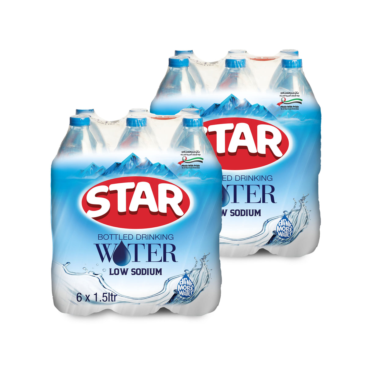 Star Water 1.5L, Pack of 6x2