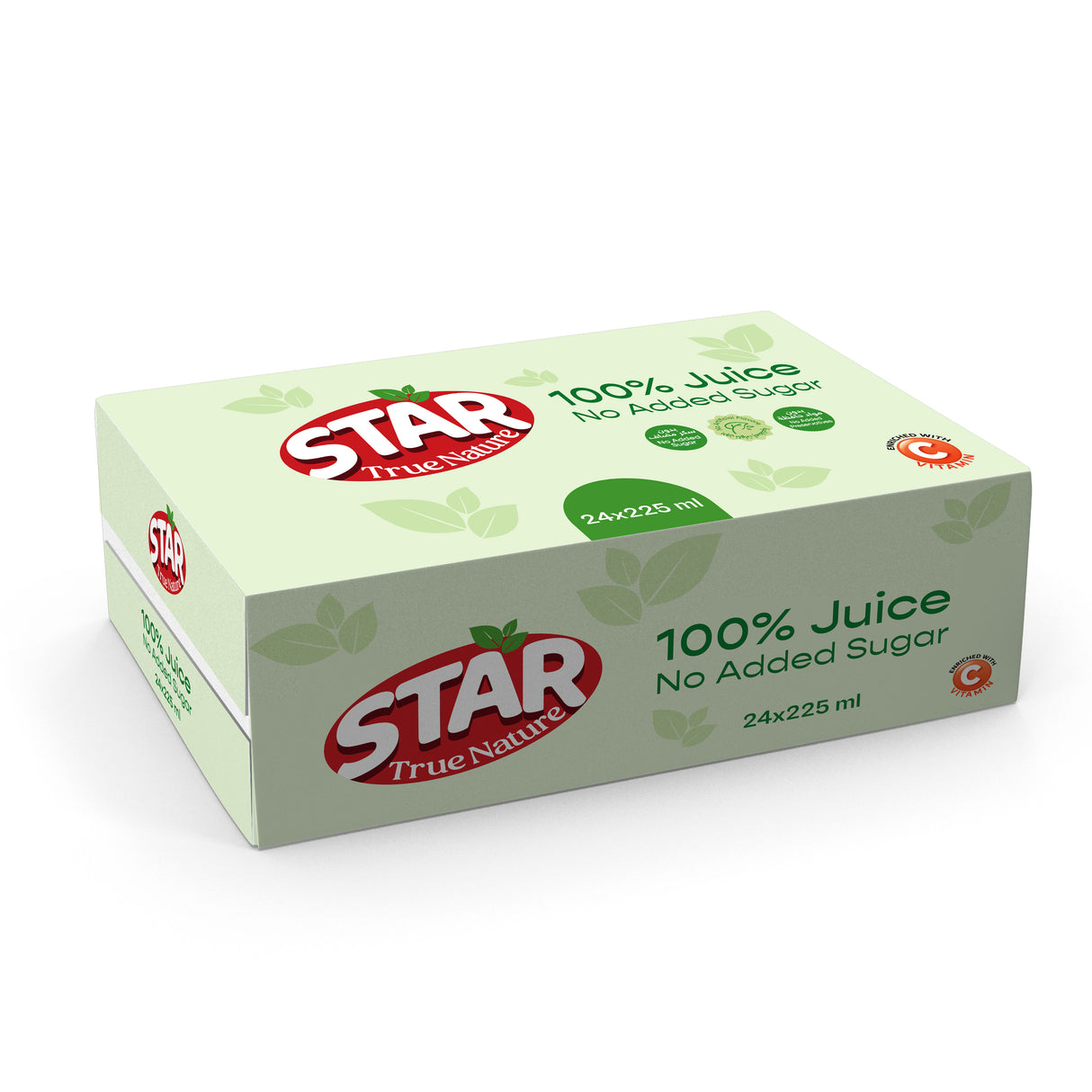 Star Apple 100% Juice tetra 225ml x 6x4 Carton of 24