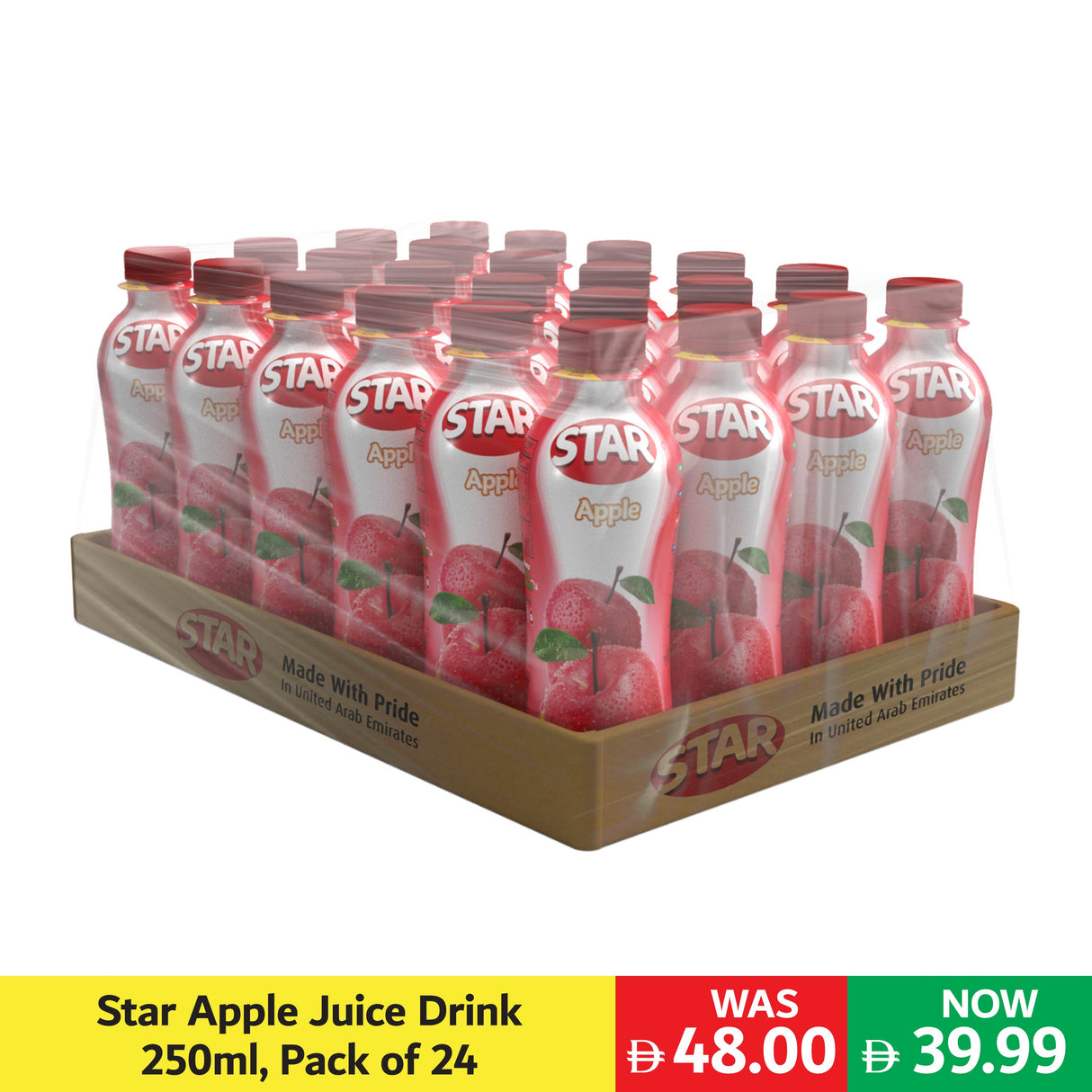 Star Apple Juice Drink 250ml, Pack of 24