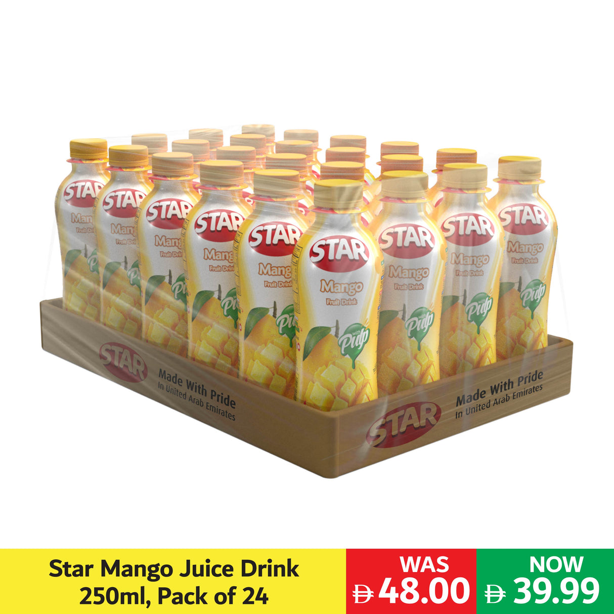 STAR MANGO DRINK WITH SLEEVE-250 ML X 24