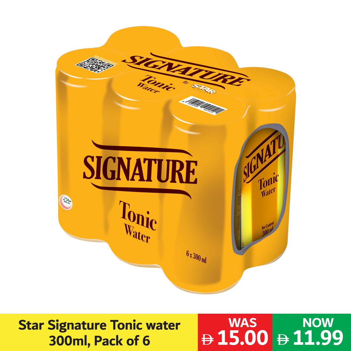 Star Signature Tonic water 300ml, Pack of 6