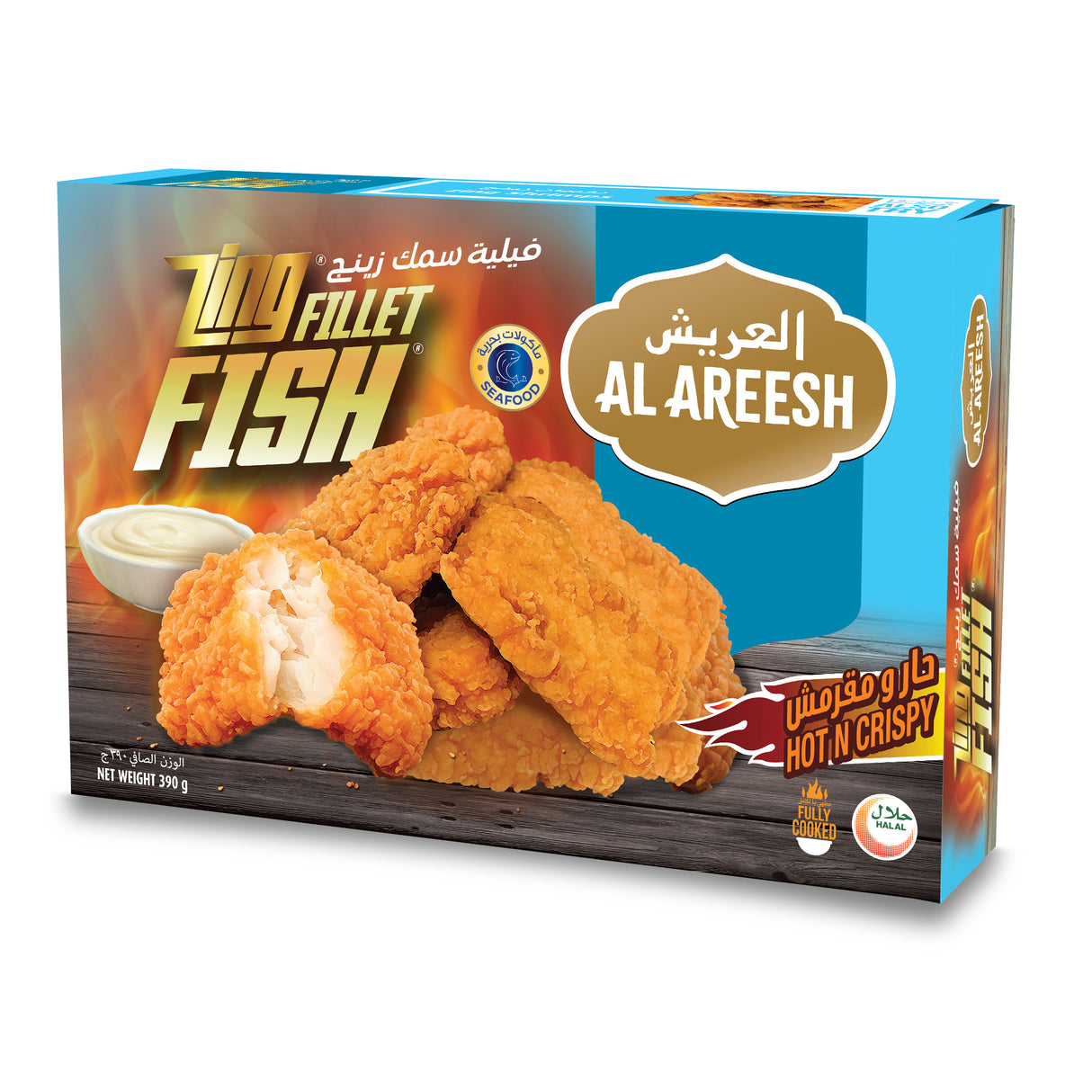 Al Areesh Zing Fish 390g