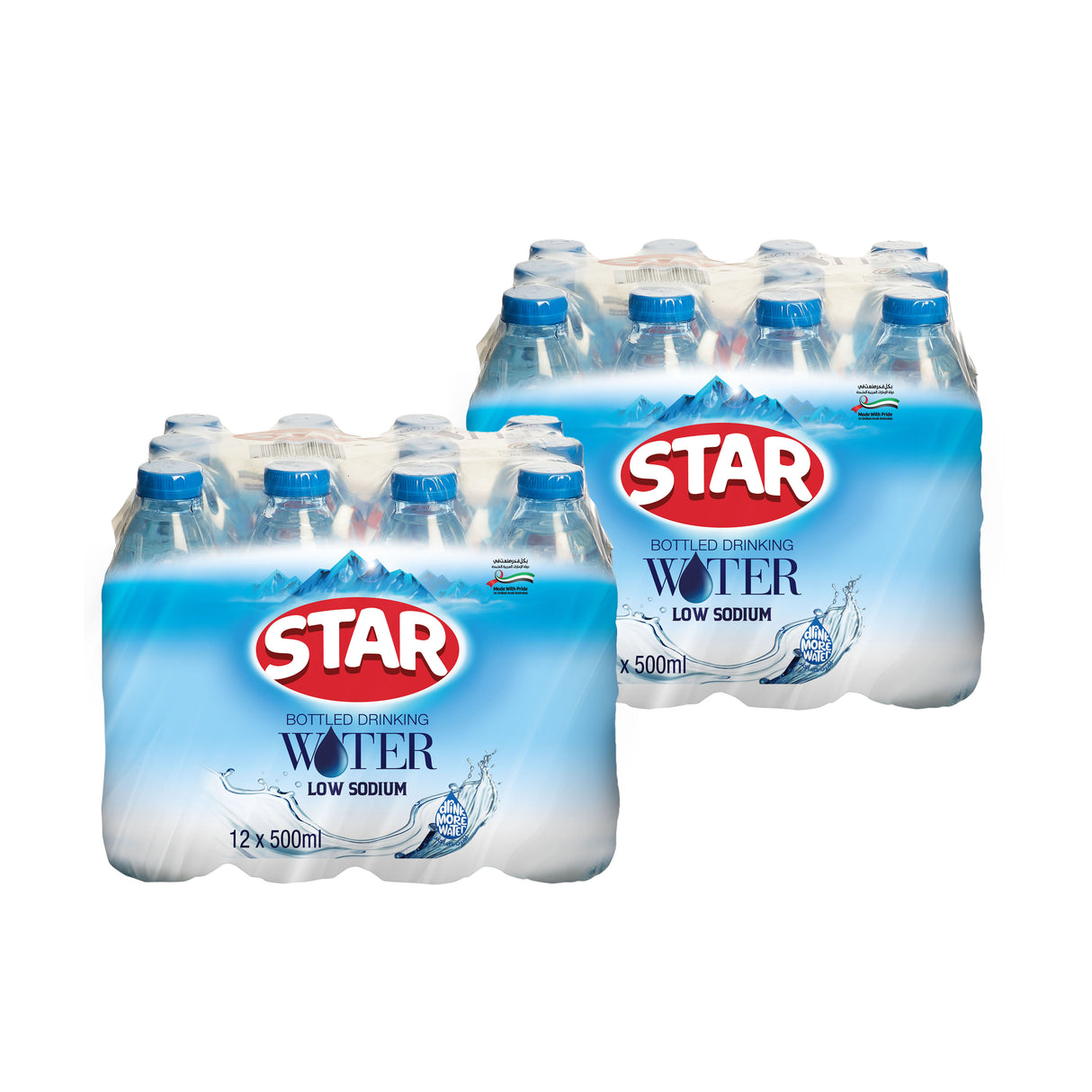 Star water 500ml pack of 12x2